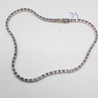Sterling Silver Amethyst Collier Necklace / Chain