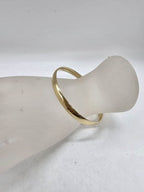9ct Yellow Gold Golf Bangle - Heavy