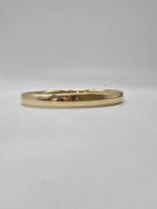 9ct Yellow Gold Golf Bangle - Heavy
