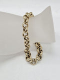 9ct Yellow Gold Belcher Link Bracelet