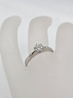 Platinum Diamond Solitaire Claw Set Ring - Engagement Ring
