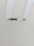 18ct White Gold Patterned Wedding Band / Wedding Ring - Antique / Vintage