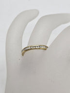 18ct Yellow Gold Diamond Eternity Ring. Channel Set all the way around. Wedding Ring, Eternity Ring, Stackable Ring and/or Dress Ring