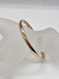 9ct Rose Gold Rounded Bangle