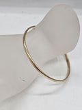 9ct Yellow Gold Rounded Bangle