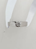 18ct White Gold Diamond Engagement Ring - Antique / Vintage