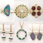 opal and gold jewellery