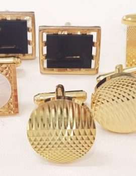Gold Plated Cufflinks - Assorted