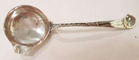 Sterling Silver Sauce Spoon
