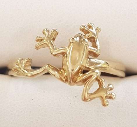 9ct Gold Frog Ring