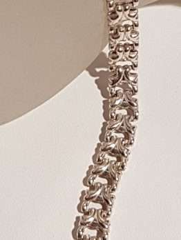 Sterling Silver Ornate Bracelet