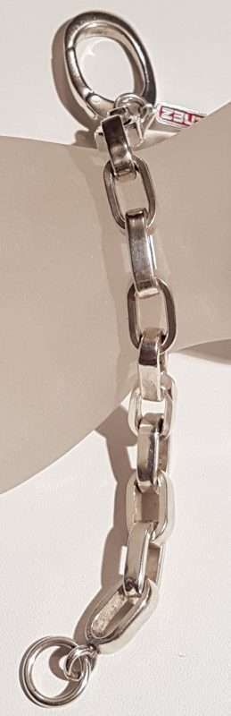 20200402_203810 Sterling Silver Heavy Unusual Bracelet