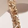 14ct Gold Wide Twist Design Bracelet