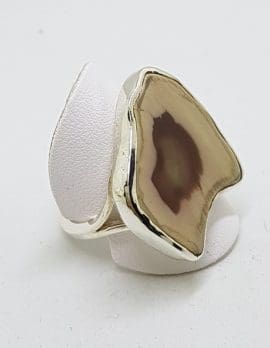 Sterling Silver Unusual Shape Ring