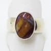 Sterling Silver Mookaite Oval Ring