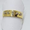 18ct Gold Diamond Wedding Band Ring