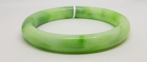 Burmese Jade Bangles - Various Different Sizes and Colourings