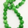Burmese Jade Round Bead Necklace