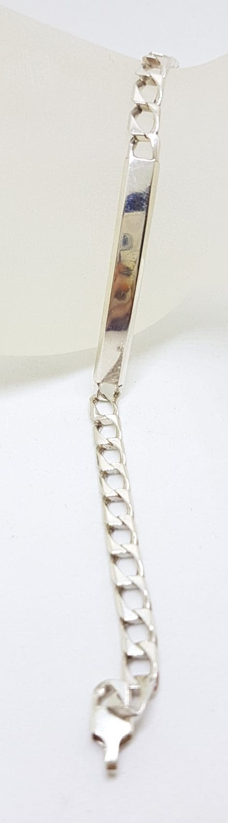 Sterling Silver ID/Identity Curb Link Bracelet