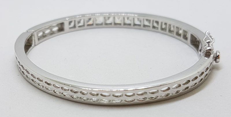 20200512_204814 Sterling Silver Cubic Zirconia Bangle
