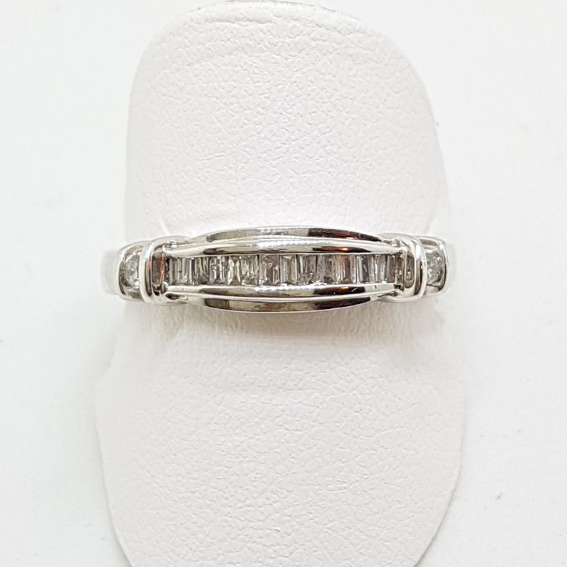 20200525_175503 18ct White Gold Diamond Channel Set Curved Ring
