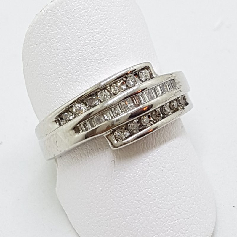 20200525_180259 9ct White Gold Diamond Channel Set Wide Ring