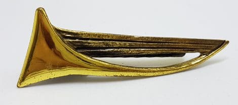 Silver & Gold Plated Tie Clip