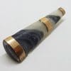 9ct Yellow Gold Grey Agate Bar Brooch