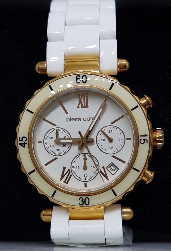 20200613_210457 Pierre Cardin Watch - White with Rose Gold Tone