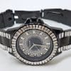 Pierre Cardin Watch - Black and Swarovski Crystal