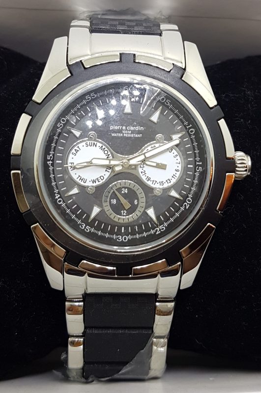 Pierre Cardin Watch - Black and Stainless Steel