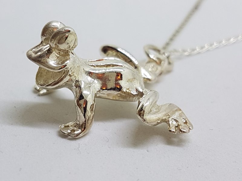 20200614_121001 Sterling Silver Frog Pendant on Sterling Silver Chain