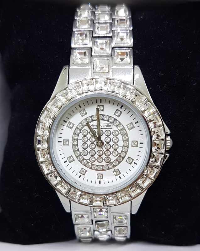 Pierre Cardin Watch - Stainless Steel and Swarovski Crystal