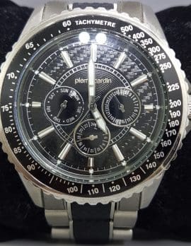 Pierre Cardin Watch - Black and Stainless Steel