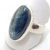 Sterling Silver Oval Apatite Ring