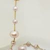 9ct Yellow Gold Pink Pearl Bracelet