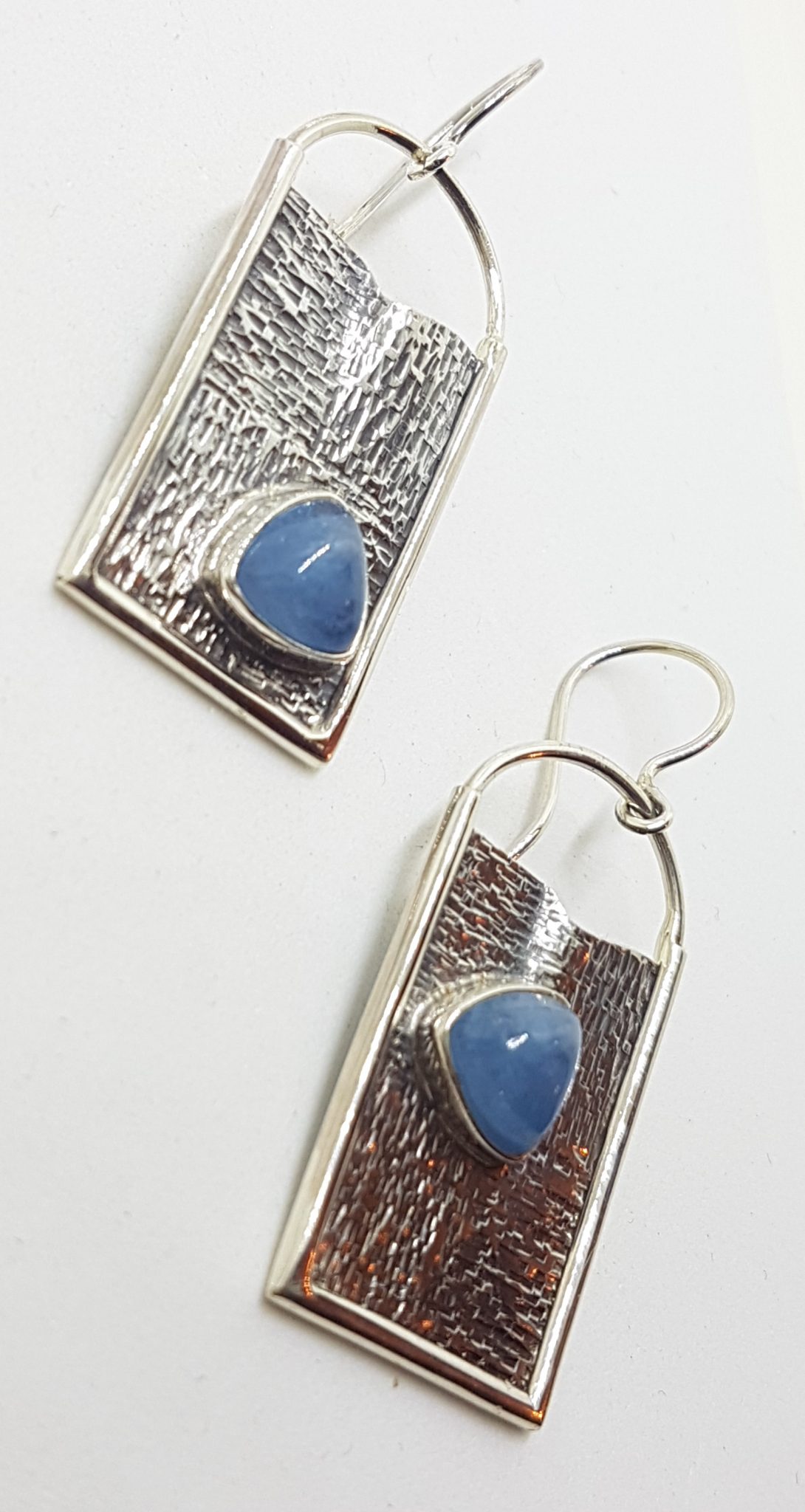 20200808_120936 Sterling Silver Large Aquamarine Drop Earrings