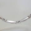 Sterling Silver Matt and Plain Finish Collier Chain / Necklace