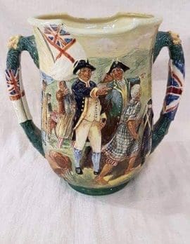 Royal Doulton Captain Cook Loving Cup with Original Paperwork. Limited Edition Number 223 of 350 Dated 1933