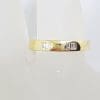 18ct Yellow Gold Baguette Diamonds Wedding Band Ring - Ladies / Gents