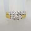 18ct Yellow Gold 6 Diamonds Eternity / Wedding Ring - Large Size *SOLD*