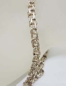 Sterling Silver Vintage Link Bracelet