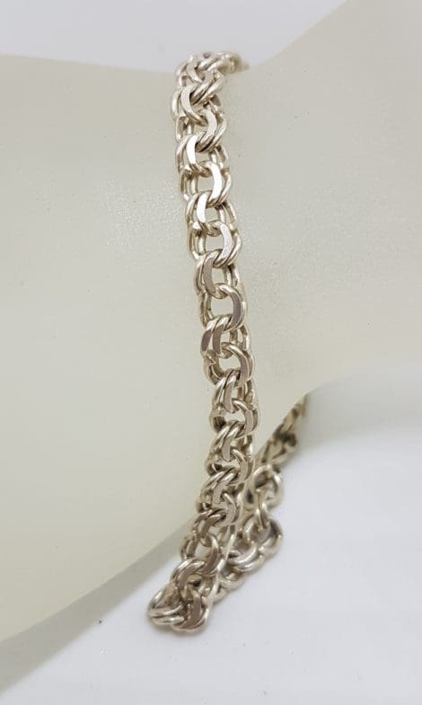 Sterling Silver Vintage Link Bracelet