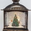 Musical Christmas Glitter Lantern – Three Angels Around the Christmas Tree – Christmas Ornament Design #23