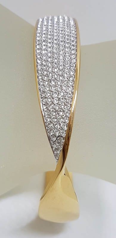 20201029_195444 Swarovski Crystal " Freedom " Plated Bangle