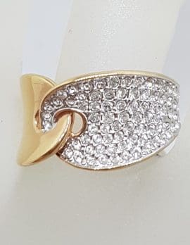 Swarovski Crystal " Guardian " Plated Ring