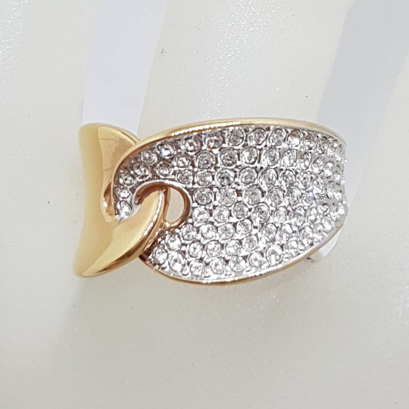 20201029_195631 Swarovski Crystal " Guardian " Plated Ring