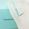 Tiffany & Co. Platinum Solitaire Diamond Wedding Band / Stackable Ring