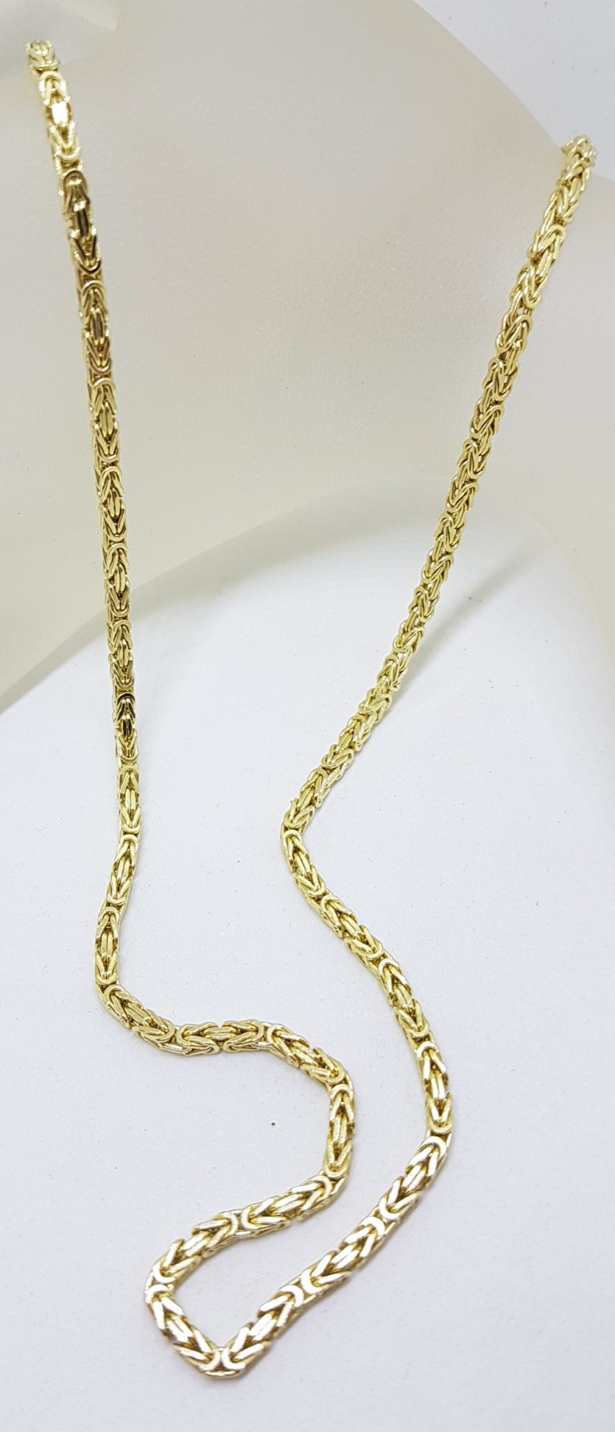 * SOLD * 9ct Yellow Gold Thick Unusual Link Necklace / Chain – Alexa's ...