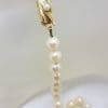 9ct Yellow Gold Clasped Vintage Cultured Pearl Necklace